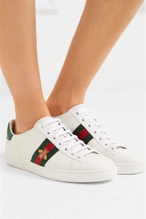 gucci men's ace bees sneakers|gucci bee ace sneakers women.